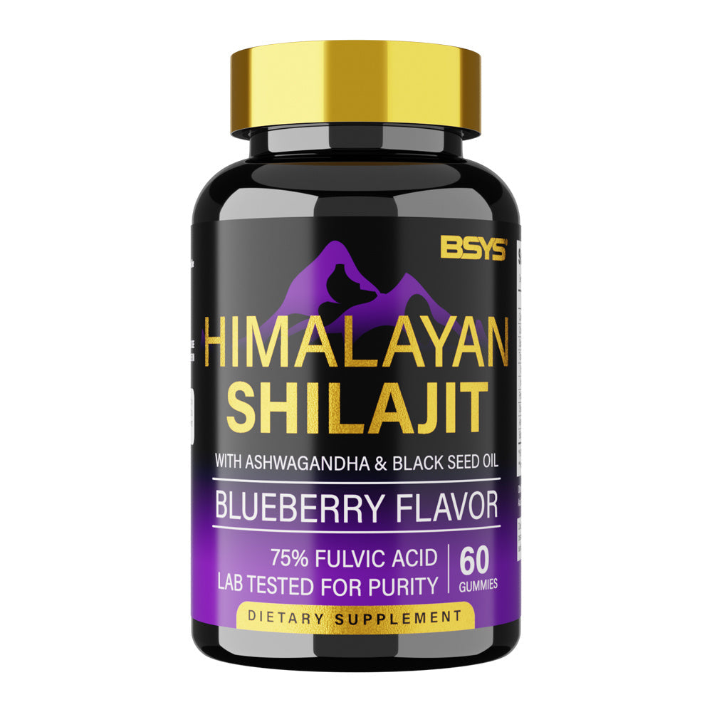 BSYS Himalayan Shilajit Gummies – 60 Count