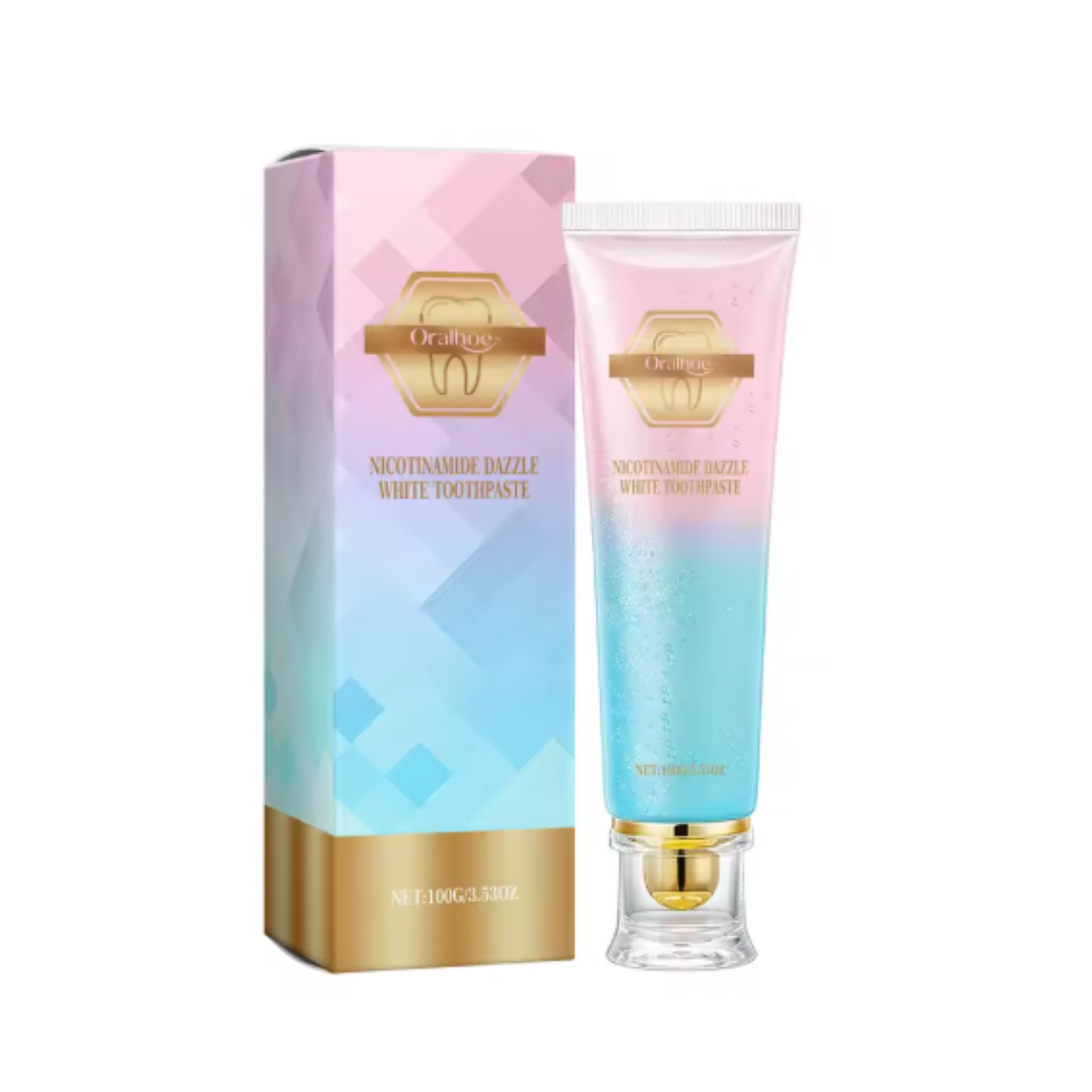 Oralhoe Nicotinamide Dazzle White Toothpaste