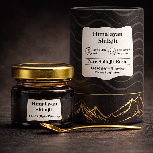 Premium Himalayan Shilajit - 100% Pure and Organic Resin