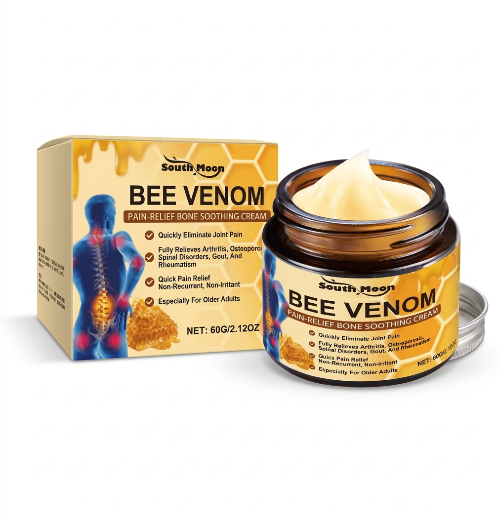 South Moon Bee Venom Pain Relief Soothing Cream (60g)