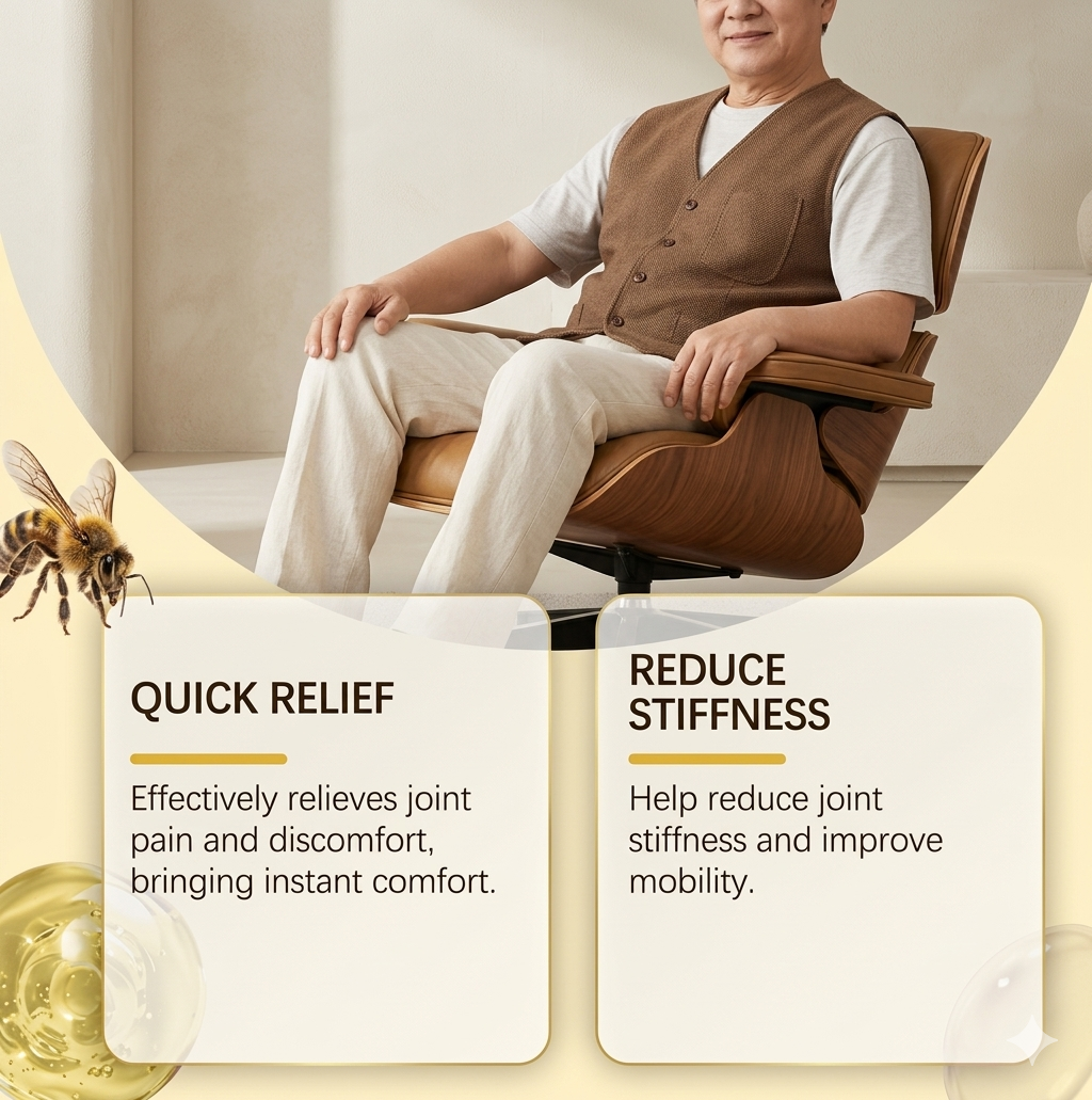 South Moon Bee Venom Pain Relief Soothing Cream (60g)