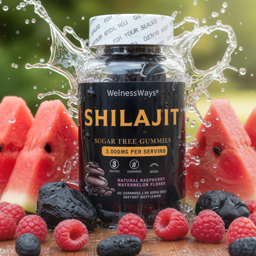 WellnessWays™ Shilajit Sugar-Free Gummies