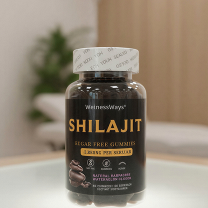 WellnessWays™ Shilajit Sugar-Free Gummies