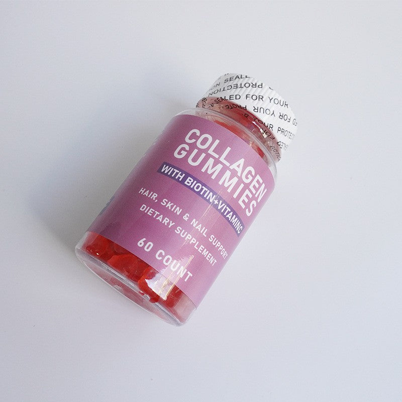 Premium Collagen Gummies with Biotin & Vitamin C